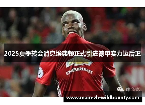 2025夏季转会消息埃弗顿正式引进德甲实力边后卫 2025夏季转会消息埃弗顿正式引进德甲实力边后卫